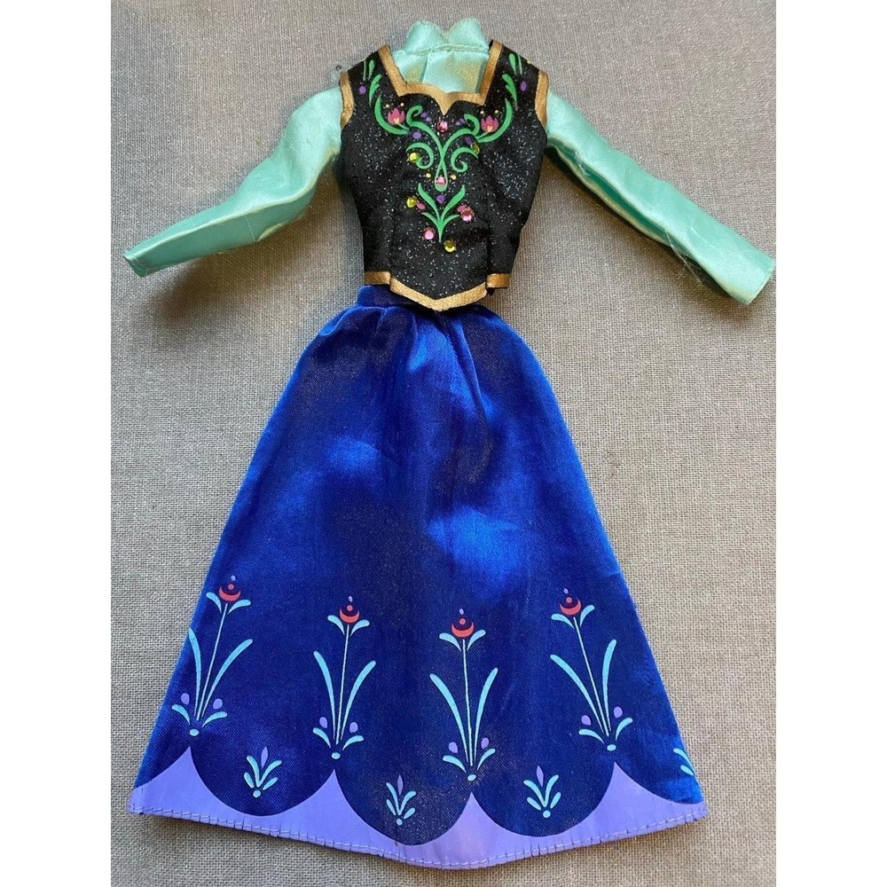 Disney Store Anna Frozen Princess Fashion Doll Outfit Skirt Top